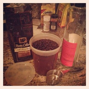 Coffee Infused Bourbon