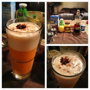 The Rama Gin Fizz (Thai Tea&nbsp;infused)