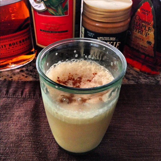 Bourbon Cookies and Milk Punch